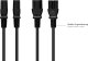 Kabel zasilający Alcasa Alcasa P1450-S050 kabel zasilające Czarny 5 m C14 panel C15 panel 4