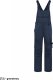 TRICORP Bib i Brace Twill Cordura T67 - ADLER - Spodnie robocze ogrodniczki unisex, Cordura, 280 g, 65 % poliester, 35 % bawełna - granatowy 52 4