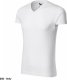 MALFINI Slim Fit V-neck 146 - ADLER - Koszulka męska, 180 g/m2 - biały M 2