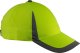 URGENT URG-SIATKA-TOP - CZAPKA SIATKOWA Z DASZKIEM - yellow. 2