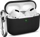 Hello Case ETUI CASE DLA AIRPODS PRO 2 GENERACJI CZARNE SLIM SILIKONOWE 1