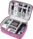 Hello Case ORGANIZER TORBA PODRÓŻNA NA KABLE ŁADOWARKI ELEKTRONIKĘ ETUI FIOLETOWE 3