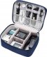 Hello Case ORGANIZER TORBA PODRÓŻNA NA KABLE ŁADOWARKI ELEKTRONIKĘ ETUI GRANATOWY 2