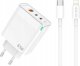 Ładowarka Jellico Ładowarka Szybka Quick 65W 2 x USB-C  USB3.0   kabel do iphone lightning 1