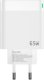 Ładowarka Jellico Ładowarka Szybka Quick 65W 2 x USB-C  USB3.0   kabel do iphone lightning 2