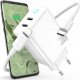 Ładowarka Jellico JELLICO Mocna ładowarka sieciowa 40W 2xUSB C   kabel USB C - Lightning 1