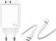 Ładowarka Jellico JELLICO Mocna ładowarka sieciowa 40W 2xUSB C   kabel USB C - Lightning 3