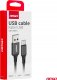 Kabel USB AMiO Kabel do ładowania usb-a - usb-c 2a 100cm fulllink amio-03899 3