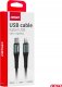 Kabel USB AMiO USB-C - Lightning 1 m Czarny 6