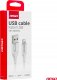 Kabel USB AMiO USB-A - Lightning 1 m Biały 3