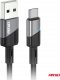 Kabel USB AMiO Kabel do ładowania usb-a - usb-c 3a 100cm fulllink amio-03923 2