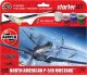 Airfix Airfix Starter Set - North American P-51D Mustang 1