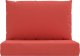 vidaXL Poduszki na palety, 2 szt., czerwone, tkanina Oxford 4
