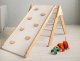 Małpiszon Domowy plac zabaw trójkąt Pikler Montessori niebiesko-kolorowy Moon LunaToys 32