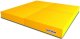 Małpiszon Składany materac pod drabinkę gimnastyczną 100x100x10 cm Kometa żółty 1