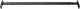 Małpiszon Drążek do podciągania 105 - 130 cm Gamma czarny 1