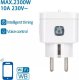 Aigostar  Gniazdko wi-fi AigoSmart adaptator wtyk Schuko typ F 230V/10A Gniazdko wi-fi AigoSmart adaptator wtyk Schuko typ F 230V/10A 4