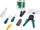 Verk Tester sieciowy zestaw lsa zaciskarka rj45 etui Tester sieciowy zestaw lsa zaciskarka rj45 etui 4