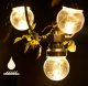 Aigostar  Girlanda balkonowa ogrodowa 10 ciepłych kulek sznur 8m led na 24/230V Girlanda balkonowa ogrodowa 10 ciepłych kulek sznur 8m led na 24/230V 2