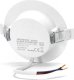 Aigostar  Podtynkowy okrągły downlight LED E6 4W Żółte światło Podtynkowy okrągły downlight LED E6 4W Żółte światło 3