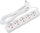 Aigostar  Listwa zasilająca na 5 gniazd typu francuskiego bez przełącznika 3 Listwa zasilająca na 5 gniazd typu francuskiego bez przełącznika 3 1