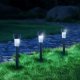 Aigostar  Ambientowa lampa ogrodowa solarna LED z tworzywa sztucznego prosta Ambientowa lampa ogrodowa solarna LED z tworzywa sztucznego prosta 2
