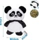 Nobleza Szeleszcząca zabawka z kocimiętką pluszowa panda Szeleszcząca zabawka z kocimiętką pluszowa panda 1