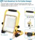 Aigostar  Przenośna lampa robocza halogen LED Ładowalny z usb reflektor 50W/5V Przenośna lampa robocza halogen LED Ładowalny z usb reflektor 50W/5V 5