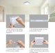 Aigostar  Panel Downlight kwadratowy natynkowy LED E6 18W Światło naturalne Downlight kwadratowy natynkowy LED E6 18W Światło naturalne 5