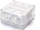 Aigostar  Wodoodporna puszka instalacyjna kwadratowa Wymiary: 100x100x50mm IP44 Wodoodporna puszka instalacyjna kwadratowa Wymiary: 100x100x50mm IP44 2
