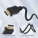 Kabel Aigostar  Kabel HDMI 3 m czarny Kabel HDMI 3 m czarny 2
