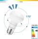 Aigostar  Żarówka diodowa skupiona LED R80 E27 12W 3000k 1170lm biała ciepła Żarówka diodowa skupiona LED R80 E27 12W 3000k 1170lm biała ciepła 7
