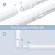 Świetlówka kompaktowa Aigostar  Oprawa led świetlówka kompaktowa lampa 0.3m T5 4W 480lm biała zimna Oprawa led świetlówka kompaktowa lampa 0.3m T5 4W 480lm biała zimna 8