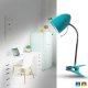Lampka biurkowa Aigostar  Lampa biurkowa z klipsem bez źródła światła Niebieska E27 Lampa biurkowa z klipsem bez źródła światła Niebieska E27 4
