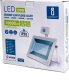 Naświetlacz Aigostar  Halogen LED Ultracienki reflektor z czujnikiem ruchu biały 100W zimny LED Ultracienki reflektor z czujnikiem biały 100W zimny 2