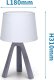 Lampa stołowa Aigostar  Lampa stołowa z żywicy E14 Lampa stołowa z żywicy bez źródła światła E14 1