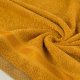 Eurofirany Ręcznik frotte z bordiurą ABBIE 70X140 ciemnożółty 3