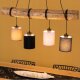 Lampa wisząca Topeshop Pietro Mix Lampa Wisząca 4xE27 Max.25W Sosna Bejcowana/Czarny/Biały/Brązowy/Antracyt 3