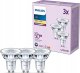 Signify Philips LED classic Lampa 50W GU10 Ciepła biel 355lm Srebrny 3er P 4