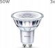 Signify Philips LED classic Lampa 50W GU10 Ciepła biel 355lm Srebrny 3er P 5