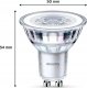 Signify Philips LED classic Lampa 50W GU10 Ciepła biel 355lm Srebrny 3er P 6