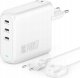Ładowarka 4smarts 4smarts Ladegerät GaN Flex Pro 140W 3 USB-C, weiß 4