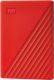 Dysk zewnętrzny HDD WD My Passport 6TB Czerwony (WDBR9S0060BRD-WESN) 1