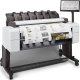 Ploter HP HP DesignJet T2600 PostScript - 914 mm (36") Multifunktionsdrucker - Farbe - Tintenstrahl - 914 x 8000 mm, 610 x 15000 mm (Original) - Rolle (91,4 cm x 91,4 m), 914 x 1219 mm (Medien) - bis zu 0.32 Min./Seite (Drucken) - 1 Rolle - Gigabit LAN 15