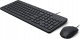 Klawiatura + mysz HP HP 150 - Tastatur-und-Maus-Set - USB - Deutsch - Schwarz - fur HP 21, 27, Laptop 14, 15, 15s, Pavilion Laptop 15 1