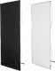 Aurora Panel Aurora 2w1 100x180cm Czarny / Biały 2