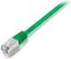 Equip Patchcord S/FTP, Cat6A, 50cm, zielony (605647) 1