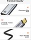 Adapter USB Cabletime Cabletime Adapteris USB-C (M) - DisplayPort (F), 4K/60Hz, su paauksuotomis jungtimis 1
