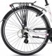 Romet Dviratis Romet Gazela 1 2024 white-violet-20" / L (Dydis: 20" / L) 2