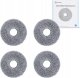 Ecovacs Ecovacs Washable mopping pads for OZMO Turbo mopping systems of T30/T30S Family, 2 sets/box | DCC020042 1